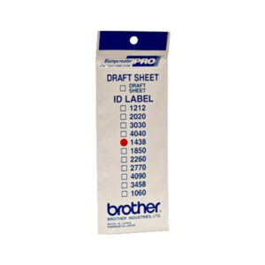 BROTHER - ETICHETTE - 14X38 MM - ID1438 BRO-ID1438