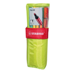 PENNARELLO PEN 68 ASTUCCI E ROTOLI - 25 COLORI ASSORTITI - ROTOLO 25 PENNARELLI - STABILO 68422