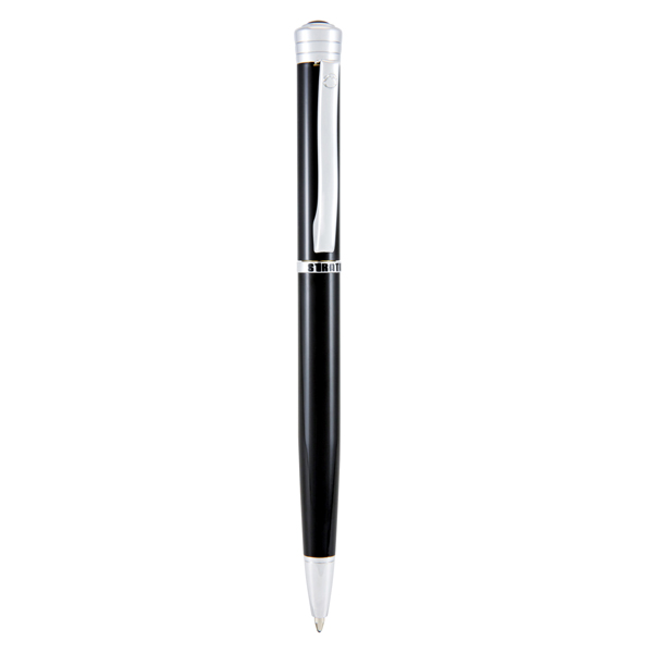 PENNA SFERA STRATA - TRATTO MEDIO - FUSTO NERO - MONTEVERDE 91533