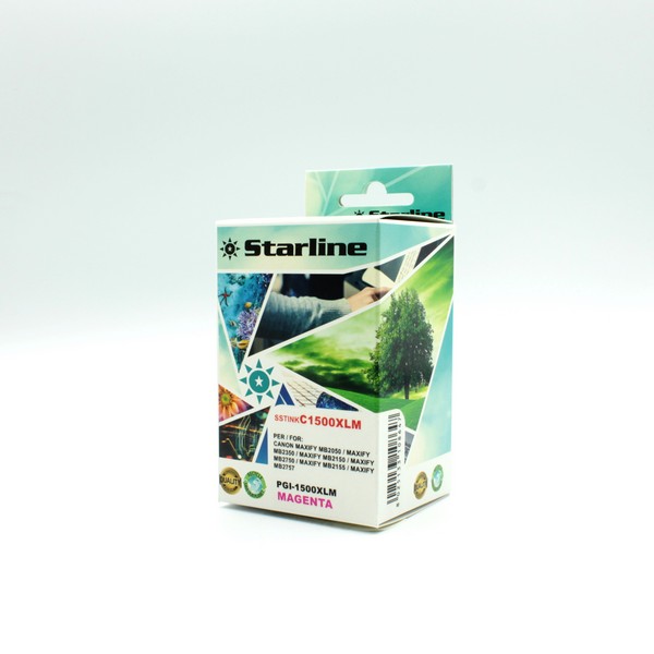 STARLINE - CARTUCCIA INK - PER CANON - MAGENTA - PGI-1500XLM - 11,5ML SSTINKC1500XLM