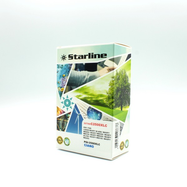 STARLINE - CARTUCCIA INK - PER CANON - CIANO - PGI-2500XLC -  21 ML SSTINKC2500XLC