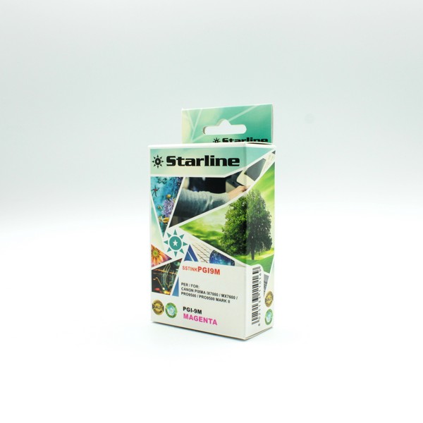 STARLINE - CARTUCCIA INK - PER HP - MAGENTA - PGI9 MA - 13,4ML SSTINKPGI9M