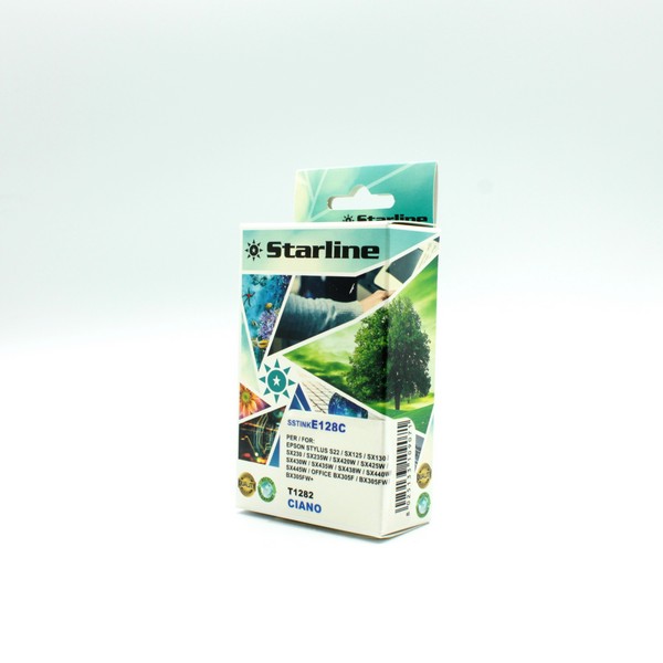 STARLINE - CARTUCCIA INK - PER EPSON - CIANO - C13T12824010 - 7ML SSTINKE128C