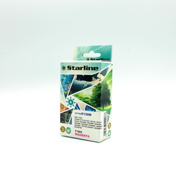 STARLINE - CARTUCCIA INK - PER EPSON - MAGENTA - C13T12834010 - 7ML SSTINKE128M