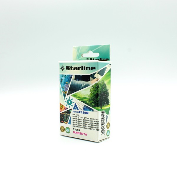 STARLINE - CARTUCCIA INK - PER EPSON - MAGENTA - C13T12934010 - 10ML SSTINKE129M