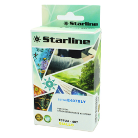 CARTUCCIA INK COMPATBILE GIALLO PER EPSON 407 26ML SSTINKE407XLY