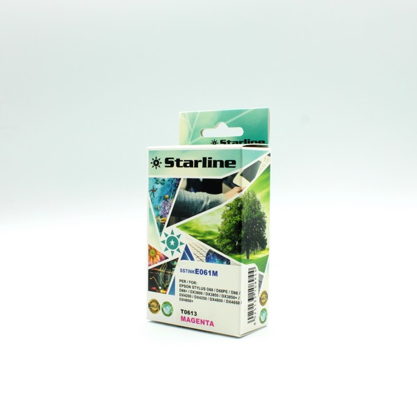 STARLINE - CARTUCCIA INK - PER EPSON - MAGENTA - C13T061340 - 14ML SSTINKE061M