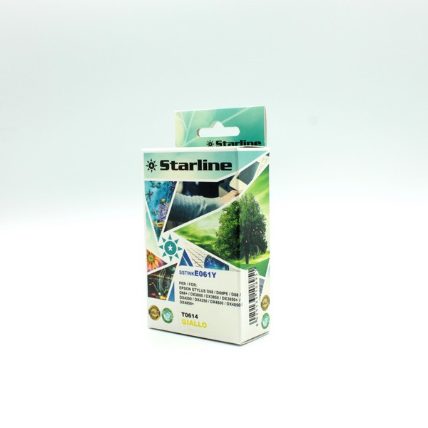 STARLINE - CARTUCCIA INK - PER EPSON - GIALLO - C13T061440 - 14ML SSTINKE061Y