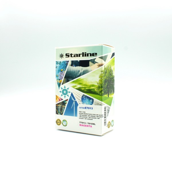 STARLINE - CARTUCCIA INK - PER EPSON - MAGENTA - C13T70134010 - 35ML SSTINKE7013