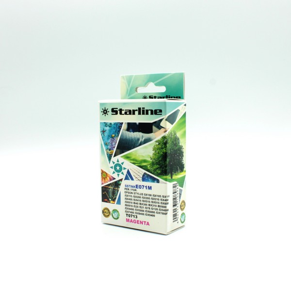 STARLINE - CARTUCCIA INK - PER EPSON - MAGENTA - C13T071340 - 11,4ML SSTINKE071M