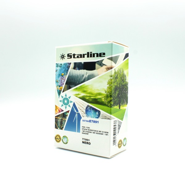 STARLINE - CARTUCCIA INK - PER EPSON - NERO - T7891 - 66ML SSTINKE7891