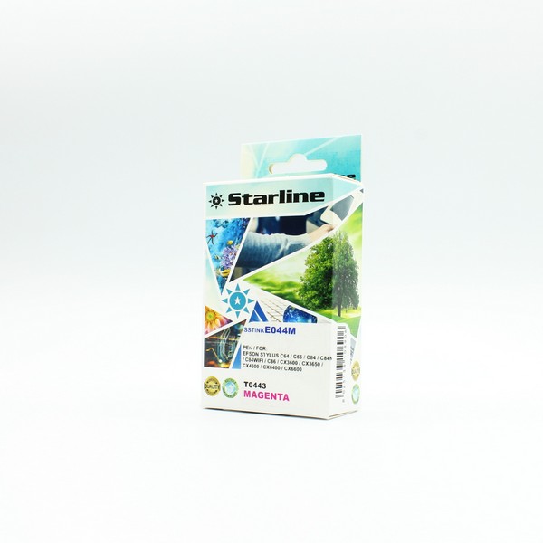 STARLINE - CARTUCCIA INK - PER EPSON - MAGENTA - C13T044320 - 14ML SSTINKE044M