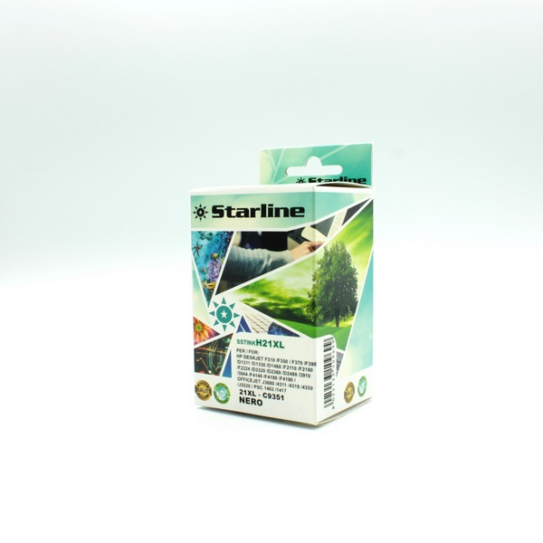 STARLINE - CARTUCCIA - INK NERO PER PRINT C-HP 21XL SSTINKH21XL