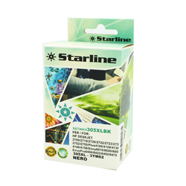 STARLINE - CARTUCCIA INK PER PRINT C/HP 305XL - NERO - 3YM62AE - 240 PAG SSTINKH305XLBK