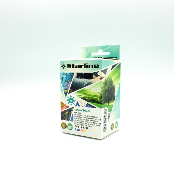 STARLINE - CARTUCCIA - INK COLORI PER PRINT C-HP 343 SSTINKH343C