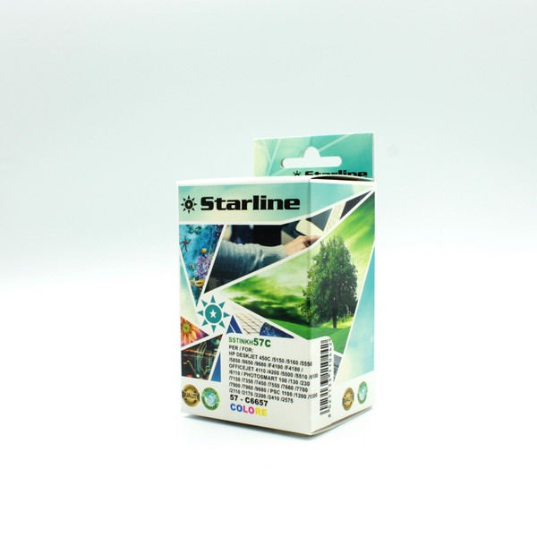 STARLINE - CARTUCCIA - INK COLORE PER PRINT C-HP 57 22 28 SSTINKH57C
