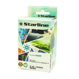 STARLINE CARTUCCIA INK PER HP N.82 NERO 69ML SSTINKH82BK