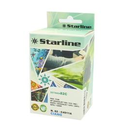 STARLINE CARTUCCIA INK PER HP N.82 CIANO 69ML SSTINKH82C