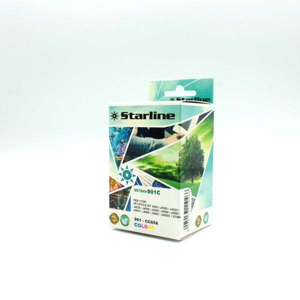 STARLINE - CARTUCCIA - INK COLORI PER PRINT C-HP 901 SSTINKH901C
