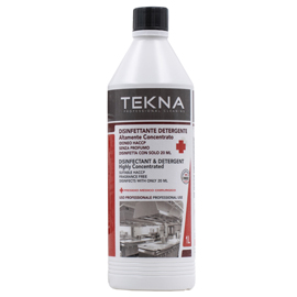 DISINFETTANTE DETERGENTE - PER SUPERFICI - SUPER CONCENTRATO - 1 LT - TEKNA 95910