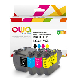 ARMOR - CARTUCCIA INK COMPATIBILE  PER BROTHER LC3219XL - BK/C/M/Y - K10535OW - 63 ML/18ML-C ARMK10535