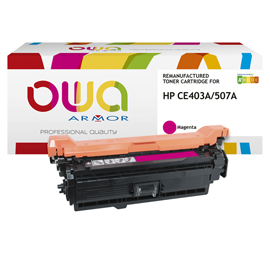 ARMOR TONER COMPATIBILE MAGENTA PER HP 507A_6.000 PAG ARMK15539
