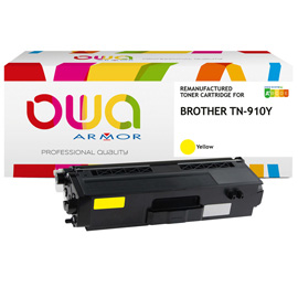 ARMOR - TONER COMPATIBILE PER BROTHER TN910 - GIALLO - TN910Y-STA - 9.000 PAG ARMK18072