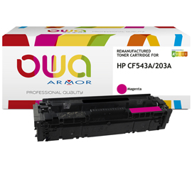 ARMOR - TONER COMPATIBILE PER HP 203A - MAGENTA - CF543A - 1.300 PAG ARMK18114