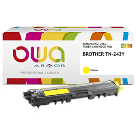 ARMOR TONER COMPATIIBILE GIALLO PER BROTHER TN-243_1.000 PAG ARMK18600