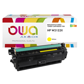 ARMOR - TONER COMPATIBILE PER HP - GIALLO  - W2122X 10.000 PAG ARMK18950