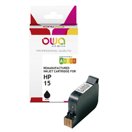 ARMOR - CARTUCCIA INK COMPATIBILE  PER HP 15 - NERO - K10351OW - 45 ML ARMK20105