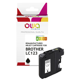 ARMOR - CARTUCCIA INK COMPATIBILE  PER BROTHER LC123 - NERO - K20534OW -18 ML ARMK20534