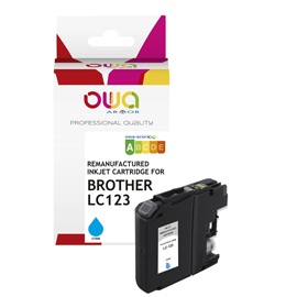 ARMOR - CARTUCCIA COMPATIBILE PER BROTHER LC-123 - CIANO - 1.000 PAG ARMK20535