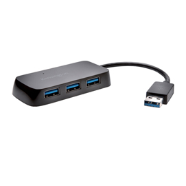 HUB 4 PORTE USB 3.0 UH4000 - NERO - KENSINGTON 86639