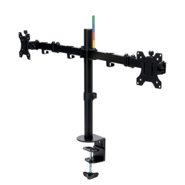 BRACCIO ESTENSIBILE ERGONOMICO PER MONITOR DOPPIO SMARTFIT - NERO - KENSINGTON 102367