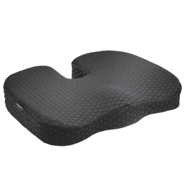 CUSCINO PER SEDILE IN COOL-GEL PREMIUM - REFRIGERANTE - NERO - KENSINGTON 102297