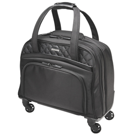 TROLLEY PER LAPTOP CON RUOTE PIROETTANTI CONTOUR 2.0 EXECUTIVE - 15'' - NERO - KENSINGTON 102385