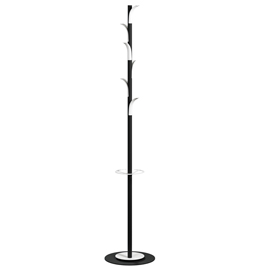 APPENDIABITI A 6 POSTI PALM SPRINGS - 175 X  35 X 35 CM - PPL - NERO/BIANCO - PAPERFLOW 100612