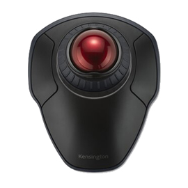 TRACKBALL ORBIT  CON ROTELLA DI SCORRIMENTO - WIRELESS - NERO - KENSINGTON 102408