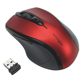 MOUSE PRO FIT  DI MEDIE DIMENSIONI - WIRELESS - ROSSO RUBINO - KENSINGTON 102401