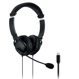 CUFFIE AD ALTA FEDELTA' - CON MICROFONO - CONNESSIONE USB-C - KENSINGTON 97381