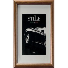 CORNICE IN LEGNO E CRILEX - A4 - LEGNO NATURALE - METHODO 87647