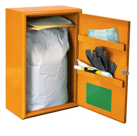 KIT EMERGENZA - PER SVERSAMENTO ACIDO SOLFORICO - 40 X 20 X 58,5 CM - CARVEL 93782