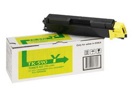 TONER YELLOW KYOCERA FS-C2026MFP FS-C2126MFP FS-C5250DN KITK590Y