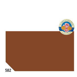 CARTA VELINA -  50X70CM - 31GR - MARRONE 582 - REX SADOCH - BUSTA 26 PEZZI 67643