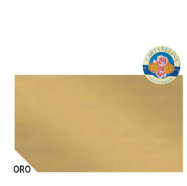 CARTA VELINA -  50X70CM - 31GR - ORO - REX SADOCH - BUSTA 25 FOGLI 71762