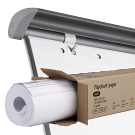 BLOCCO PER LAVAGNA - 20 FOGLI - 65X98 CM - BIANCO - LEGAMASTER 57598