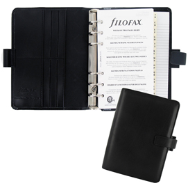 ORGANISER METROPOL PERSONAL - SIMILPELLE - NERO - 18,8 X 13,5 X 3,8MM - FILOFAX 82632