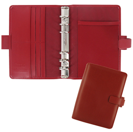ORGANISER METROPOL PERSONAL - SIMILPELLE - ROSSO - 18,8 X 13,5 X 3,8CM - FILOFAX 82633