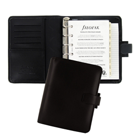 ORGANISER METROPOL POCKET - SIMILPELLE - NERO - 14,6 X 11,5 X 3,5CM - FILOFAX 82630
